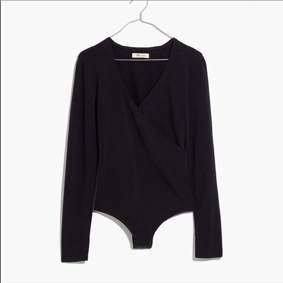 Madewell Wrap Thong Bodysuit - Picture 1 of 12
